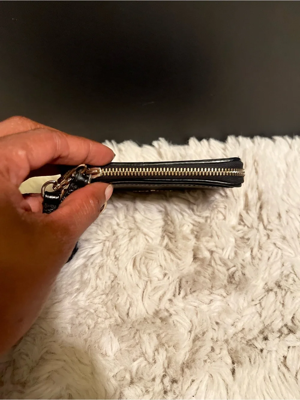 kate spade compact pebbled